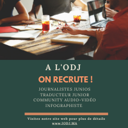 A L'ODJ , On recrute